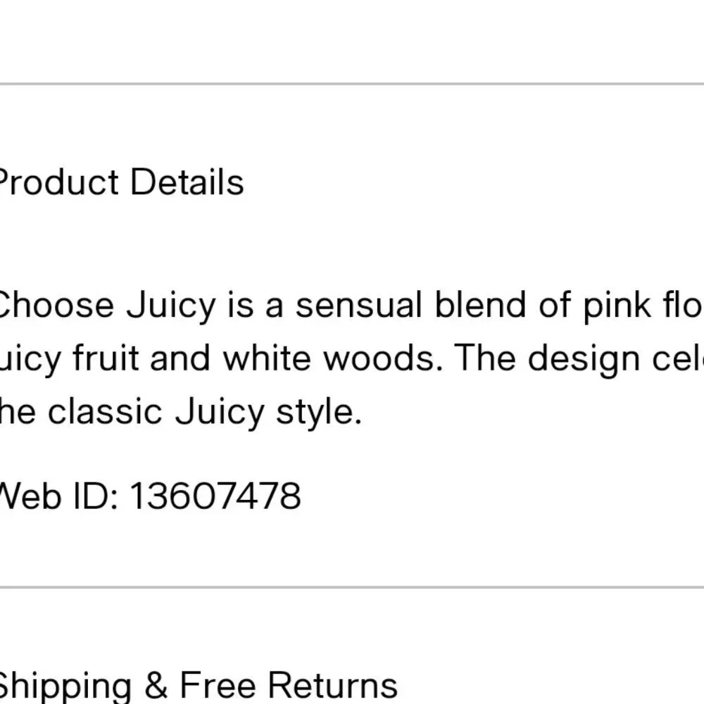 Juicy Couture Choose Juicy‎ Reed Diffuser
